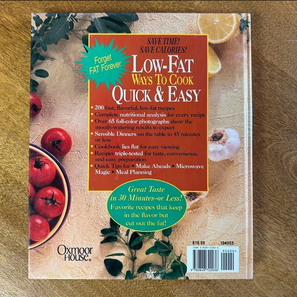Low-Fat Ways To Cook Quick And Easy Recipe Book - Picture 2 of 9